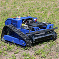 Slope Mower Remote Control, 9HP Tracked Robotic Lawn Mower, RC Crawler Radio Controlled Grass Cutter for Steep Terrain