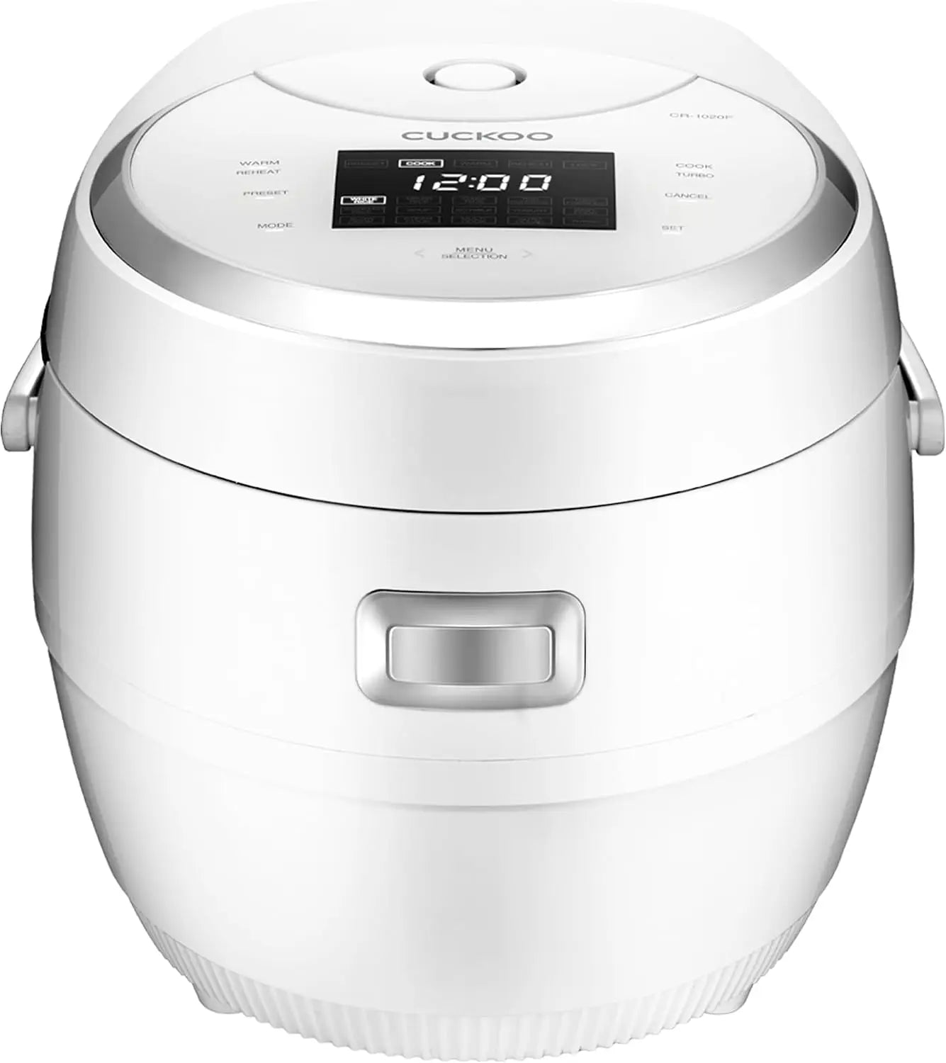 10-Cup Rice Cooker, 16 Menu Options, Fuzzy Logic, Nonstick Inner Pot, LCD Display, Auto Clean