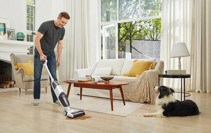 iFLOOR 2 MAX Wet Dry Vacuum Cordless Floor Cleaner White - Excellent