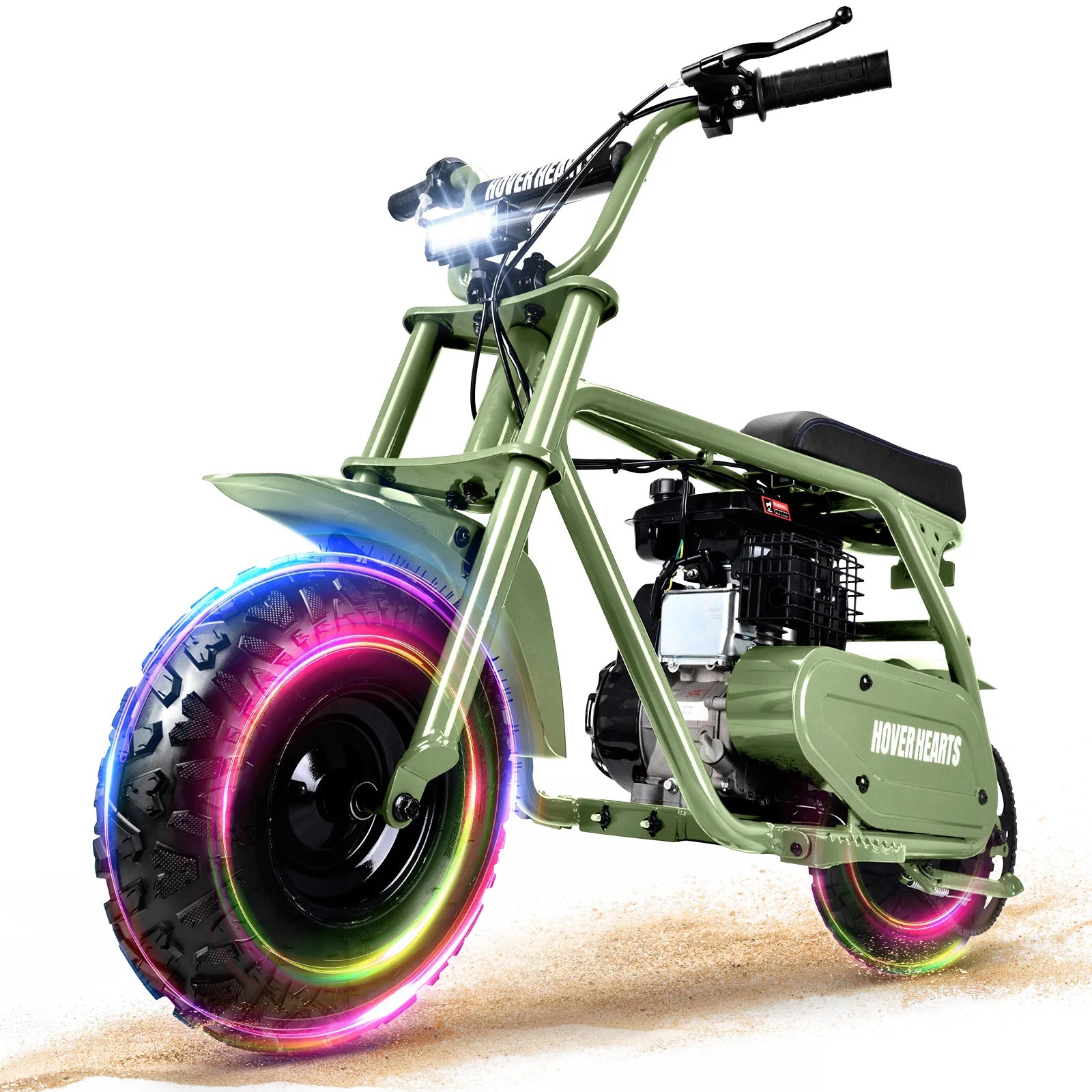 99cc youth mini dirt bike | Four-stroke gasoline-powered off-road motorcycle with a sturdy steel frame |gas-powered motocross for outdoor off-road ridingIdeal Halloween/Christmas/Birthday gift