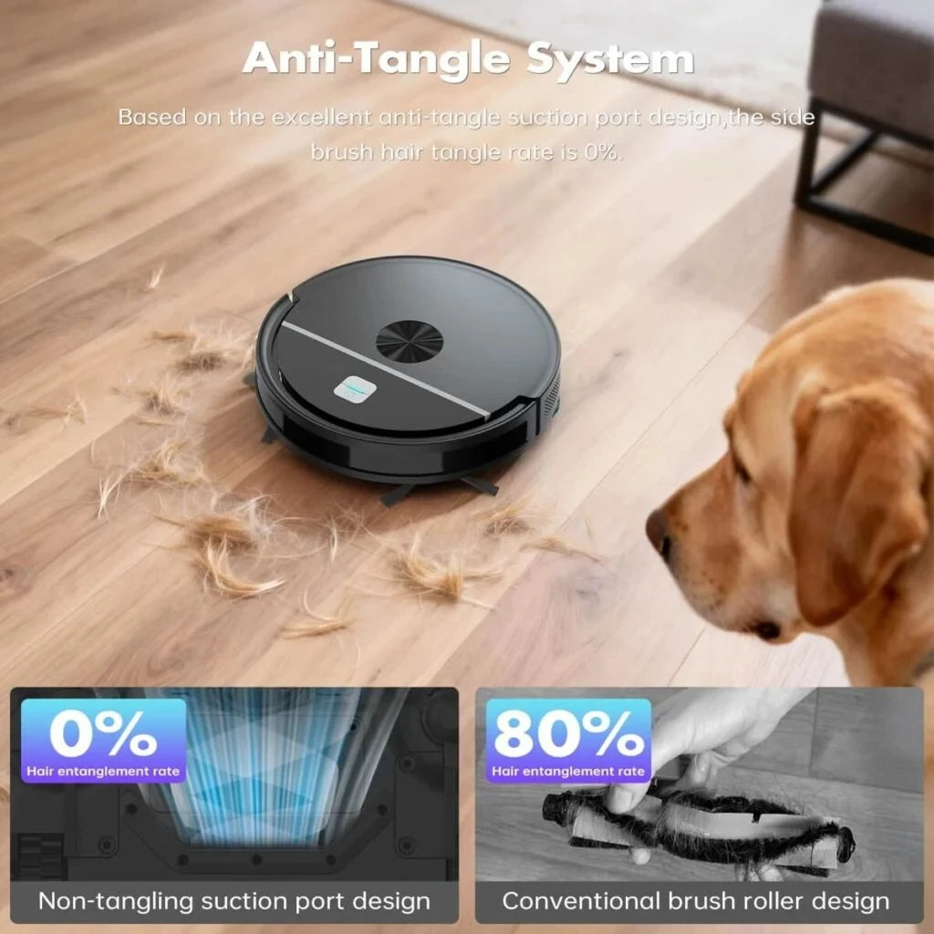 MFR01 Smart Robot Vacuum Cleaner & Mop 3500Pa Powerful Suction Intelligent Home Use Sweep Suck And Mop Integrated Dust Vacuum 120min Runtime Tuya Smart App