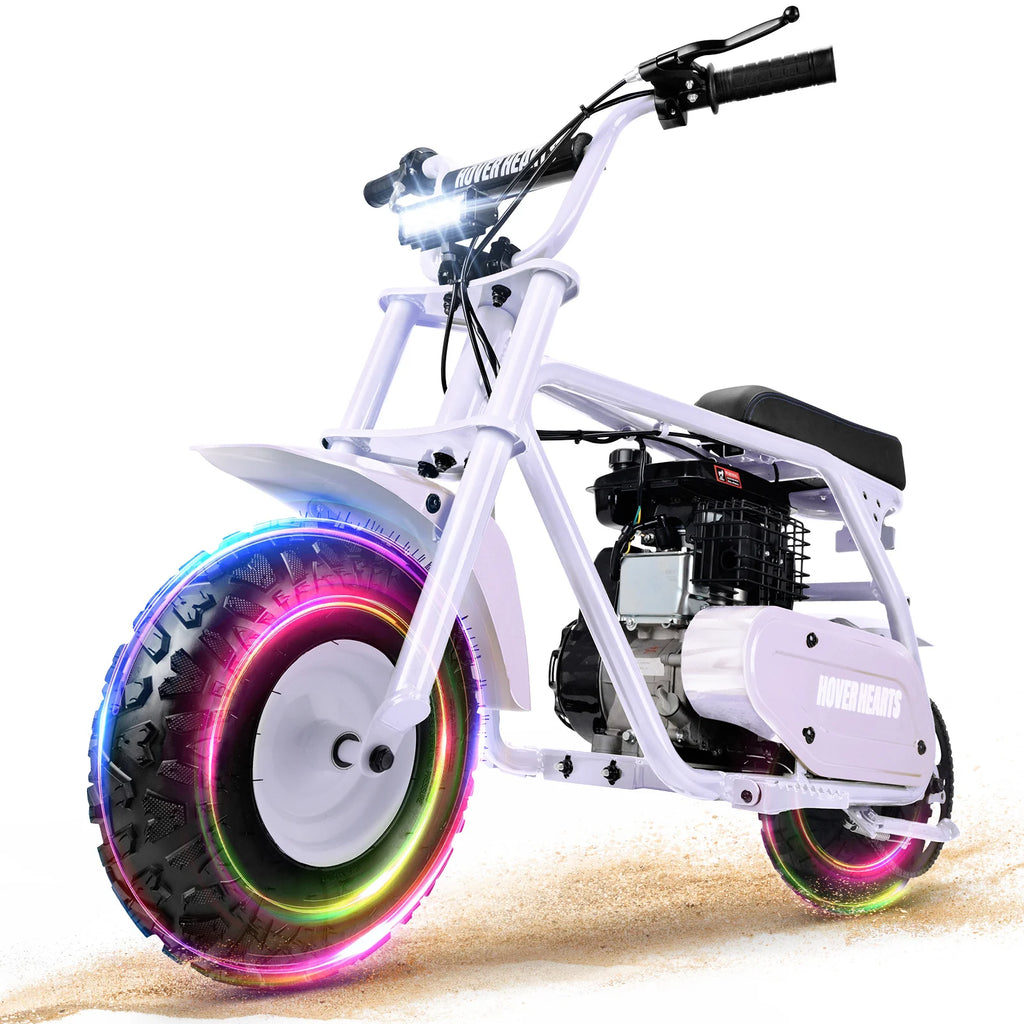 99cc youth mini dirt bike | Four-stroke gasoline-powered off-road motorcycle with a sturdy steel frame |gas-powered motocross for outdoor off-road ridingIdeal Halloween/Christmas/Birthday gift