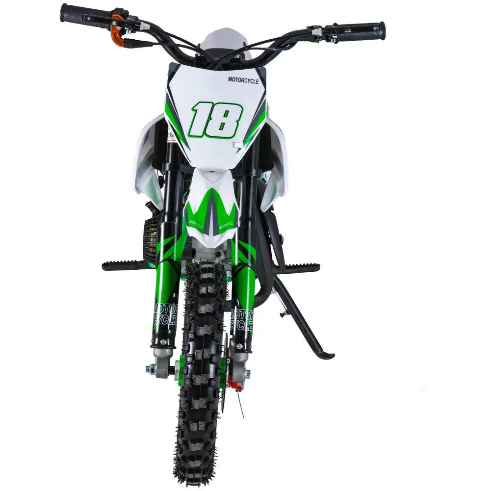 Off Road Mini Motorcycle, Kids Dirt Bike, Petrol Power Motocross, 49cc 2-Stroke Pocket Motorbike With Front Rear Disc Brake