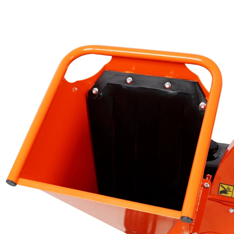 3 Inch Wood Chipper Shredder,7HP 212cc EPA Gas Engine Branch Shredder for Farm Use, Fast Shipping From USA Warehouse